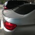 BMW 5 Serisi F10-F10 LCİ M Technic PİANO BLACK Spoiler (Plastik) (2010-2017)